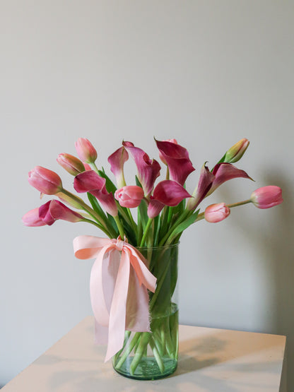Tulipanes & Calla Lily